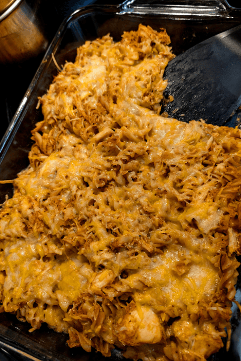 Cajun BBQ Chicken Chickpea Pasta