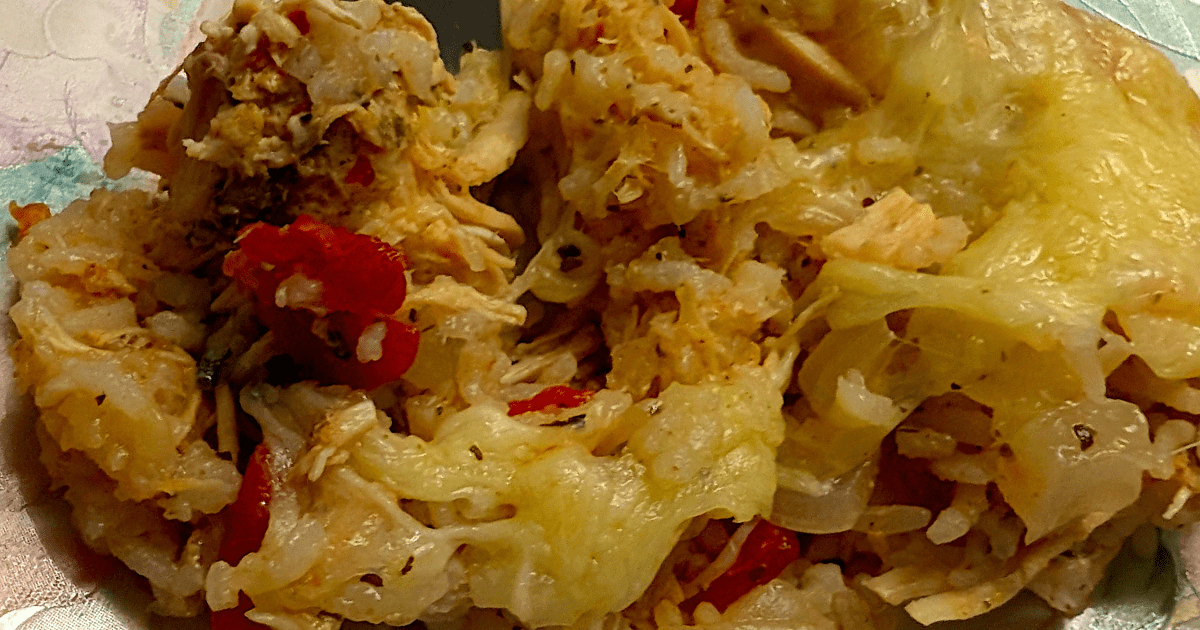 Italian Chicken and Rice Bake
