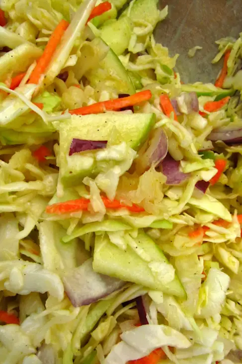 sauerkraut coleslaw