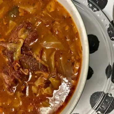 hambone and cabbage soup